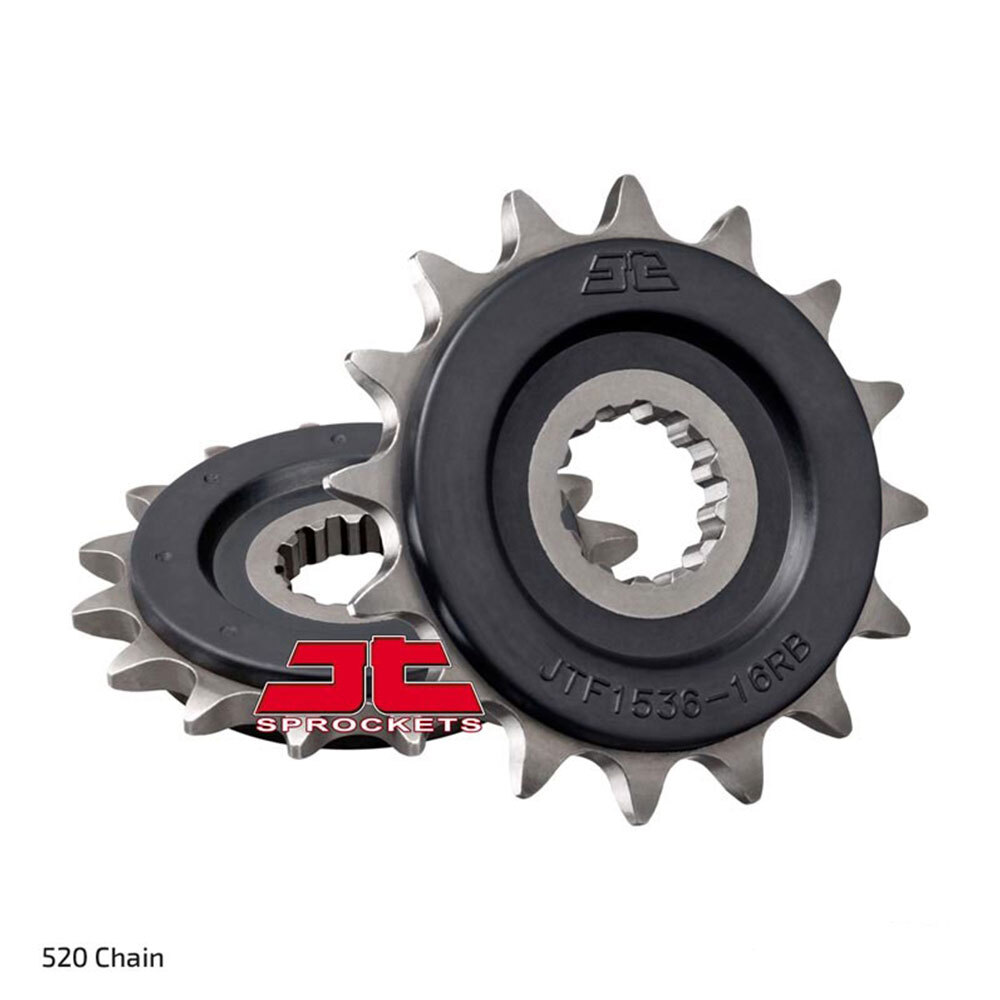 FRONT SPROCKET - STEEL W/-RUBBER CUSH 16T 520P