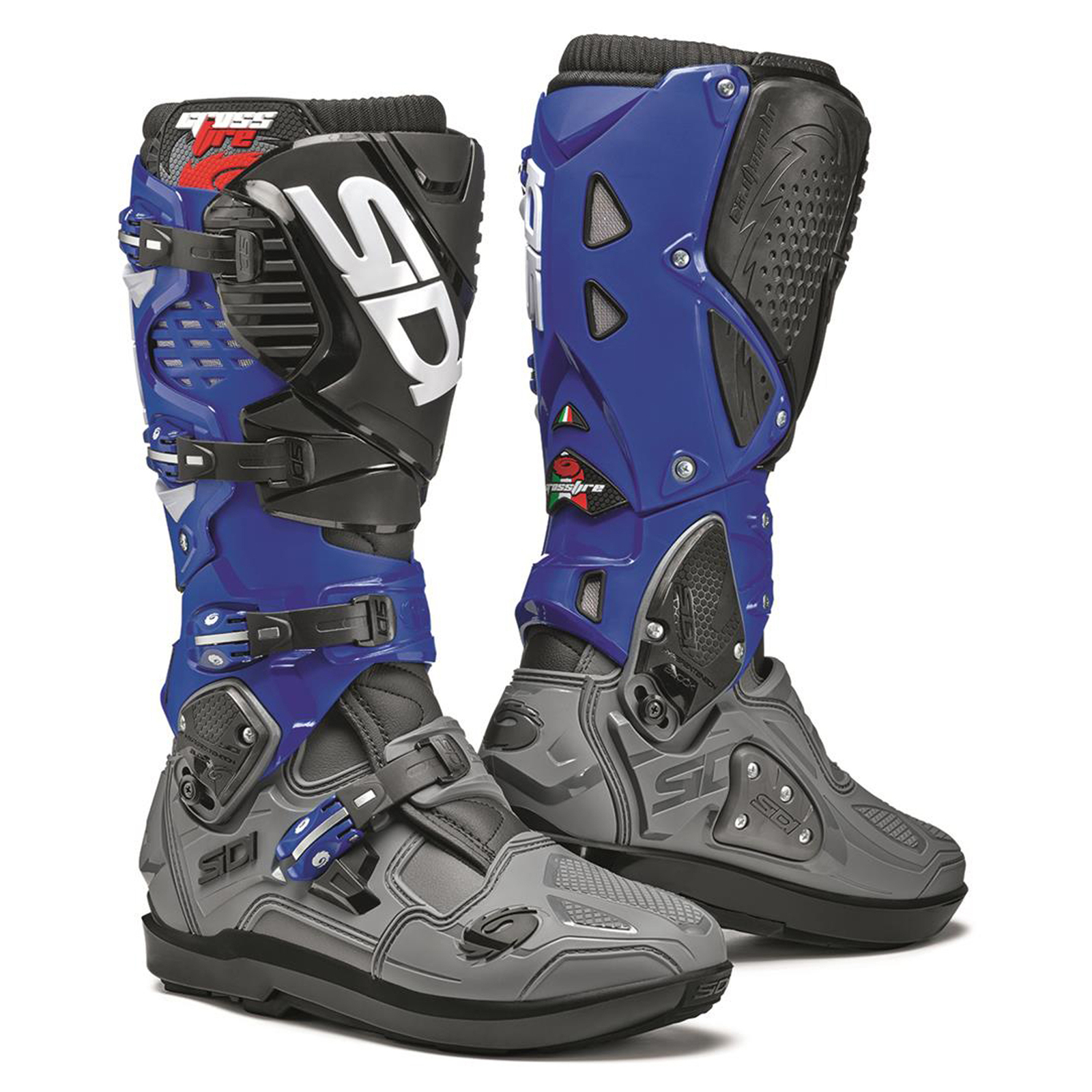 CROSSFIRE 3 SRS BOOT GREY BLUE BLACK/46