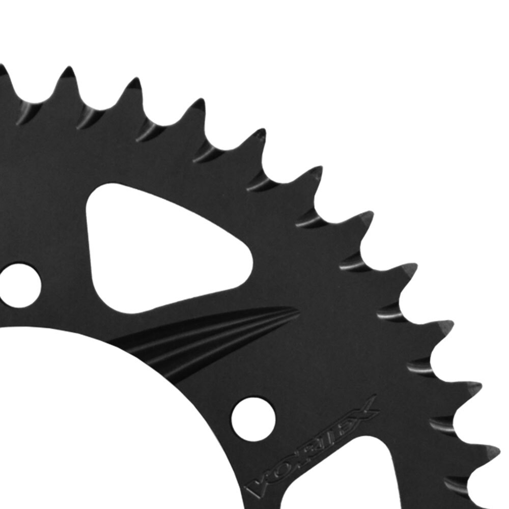 VORTEX ALLOY REAR SPROCKET 520-43T - (S) K/S/Y - HARDCOAT