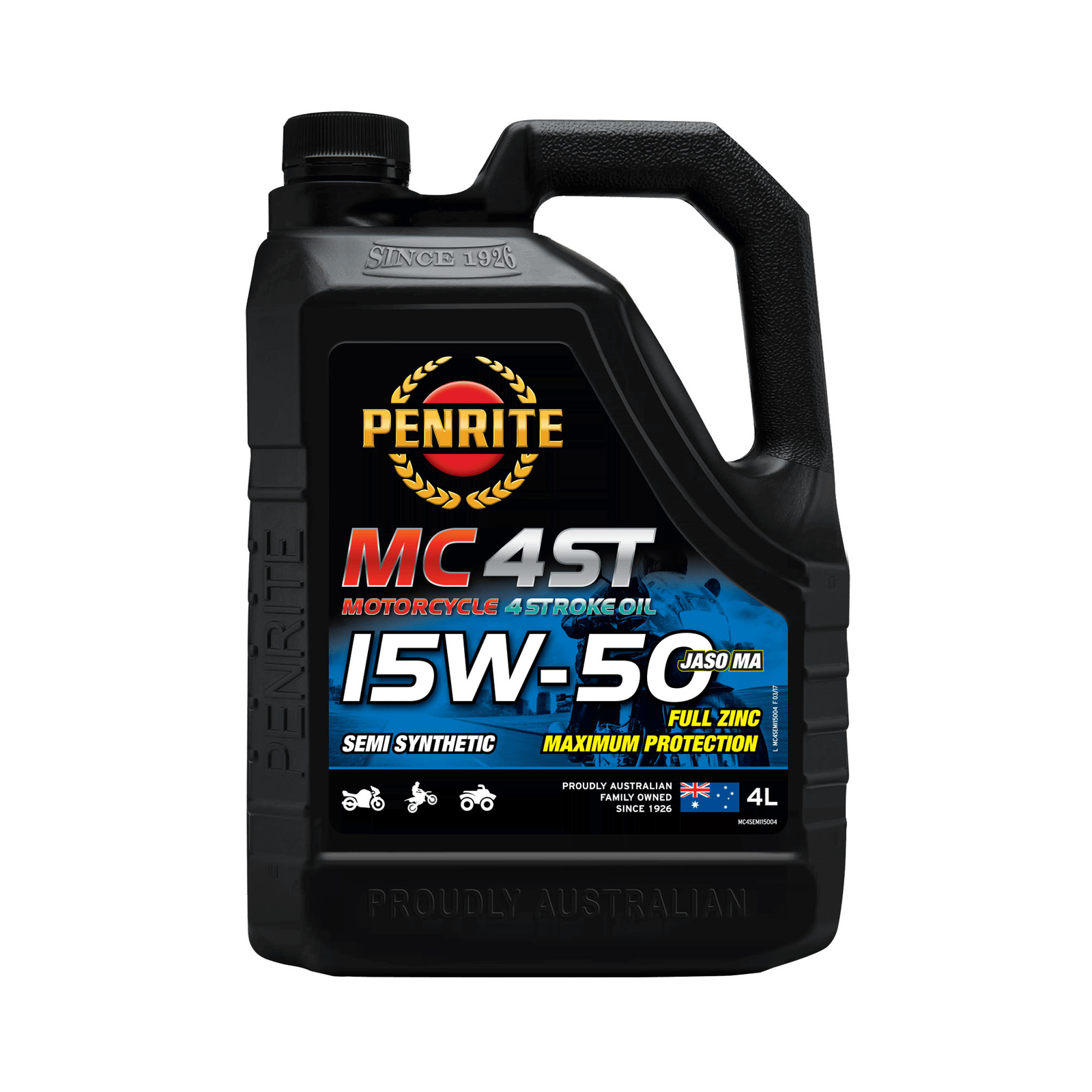 MC-4ST 15W-50 SEMI SYNTHETIC 4 LTR