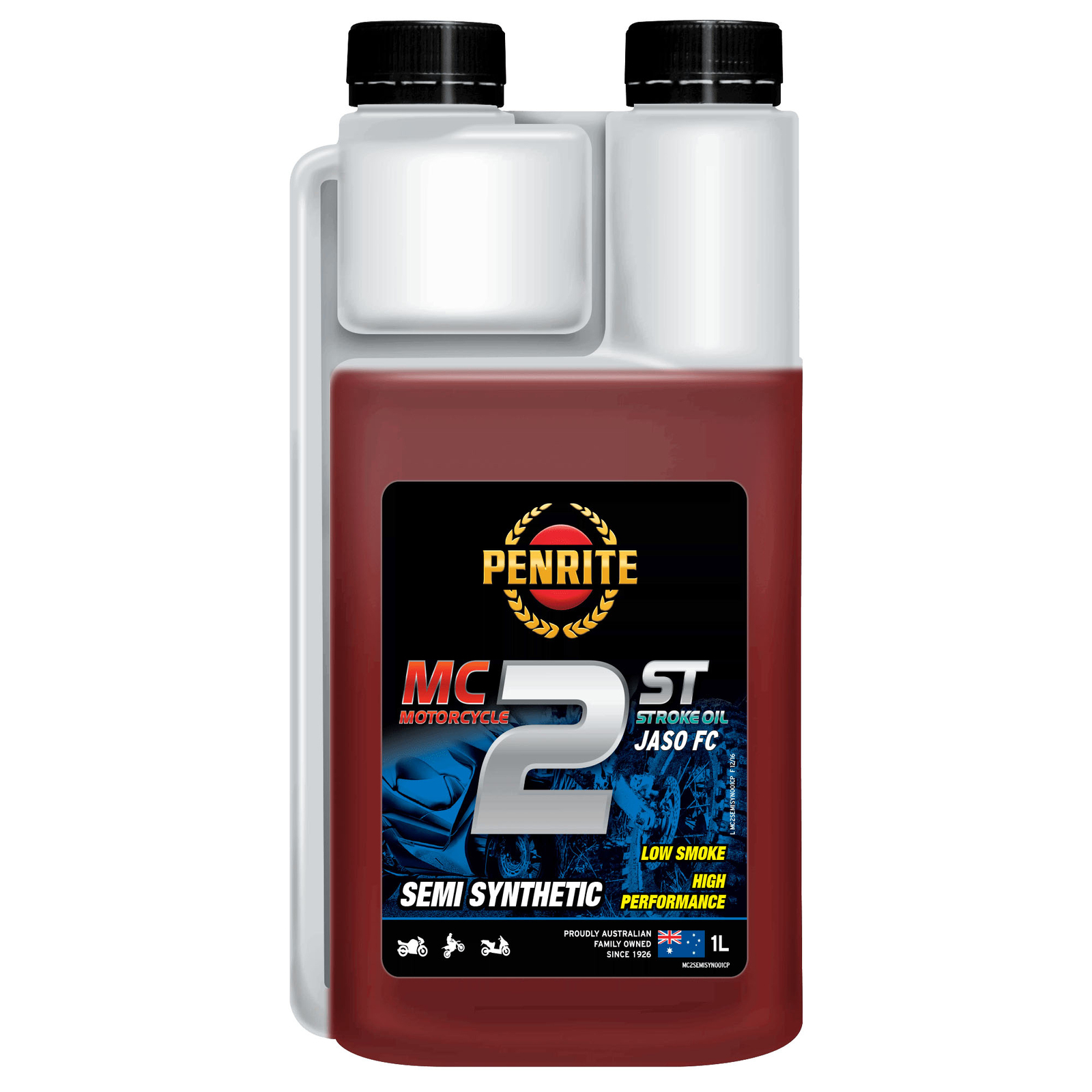 MC-2ST SEMI SYNTHETIC 2 STROKE 1 LTR