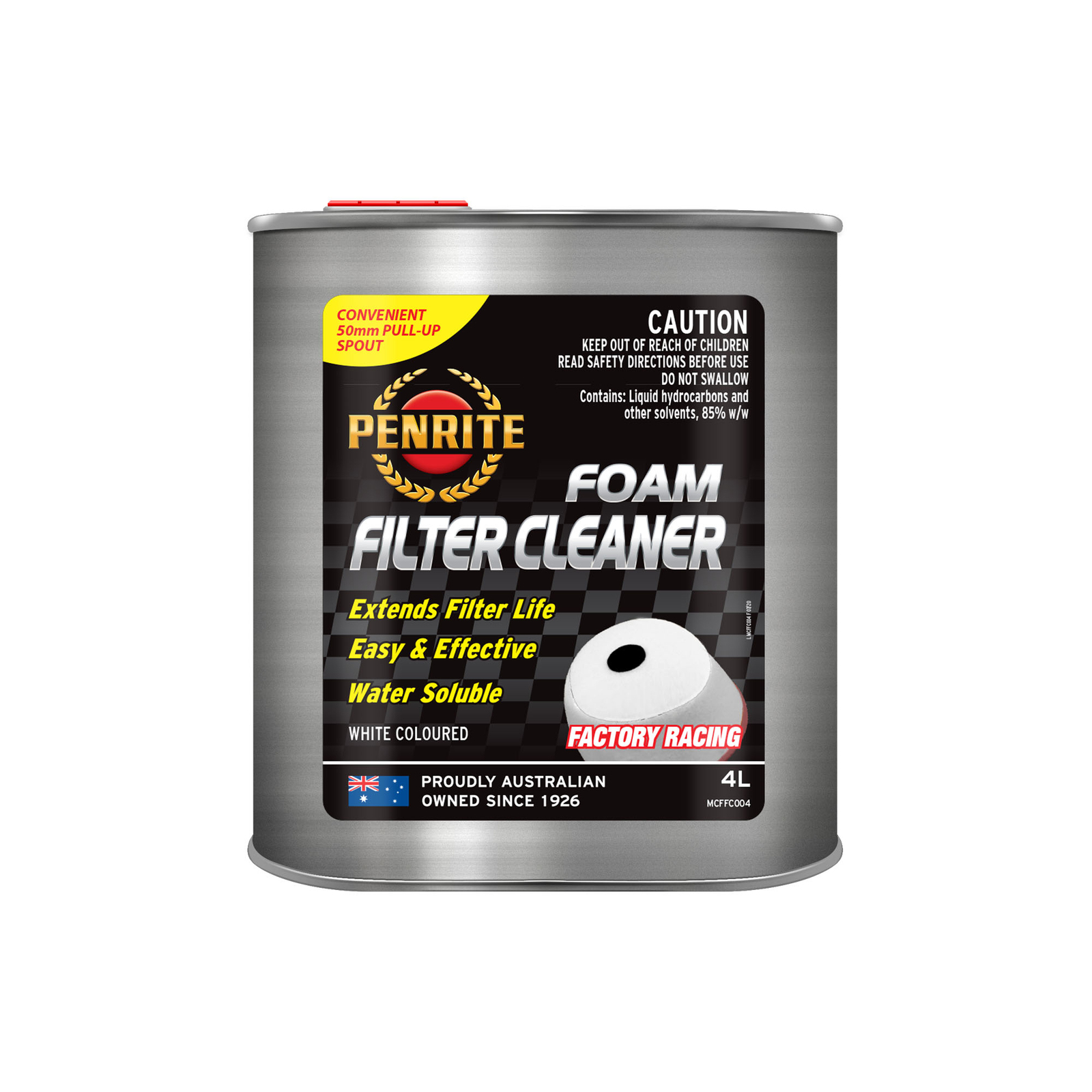 FOAM FILTER CLEANER 4 LTR