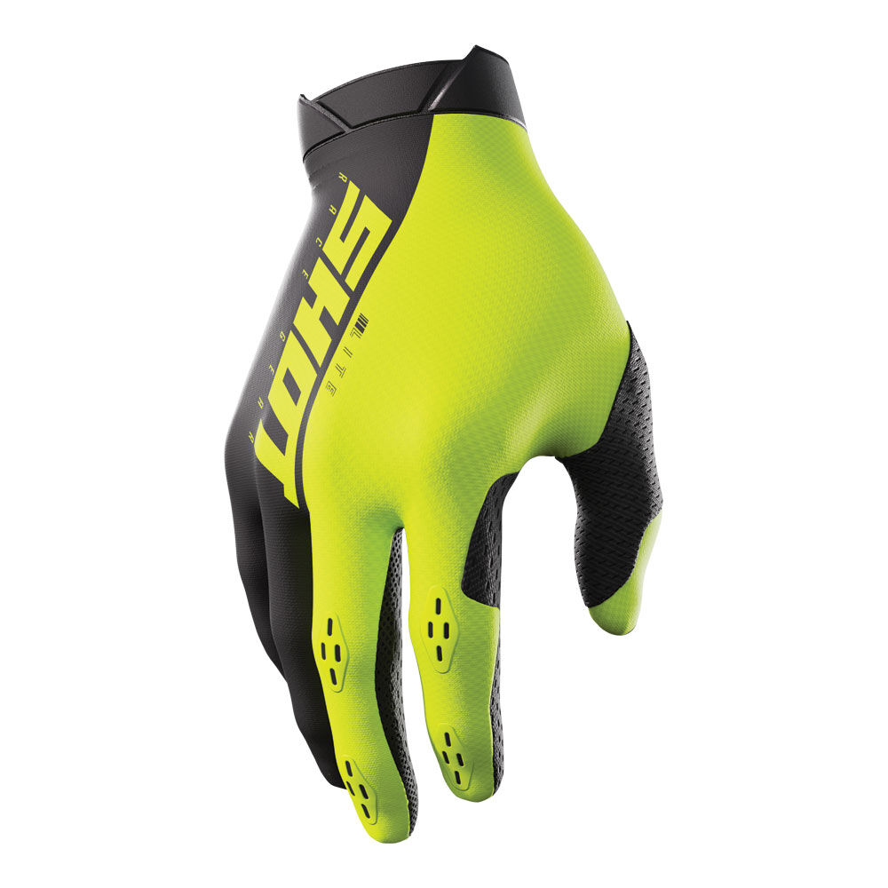 SHOT LITE GLOVES NEON YELLOW/BLACK 08/S