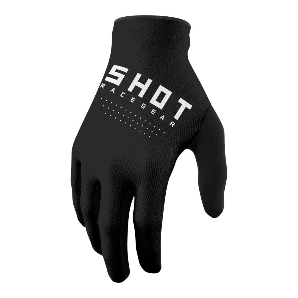 SHOT GLOVES RAW BLACK 08