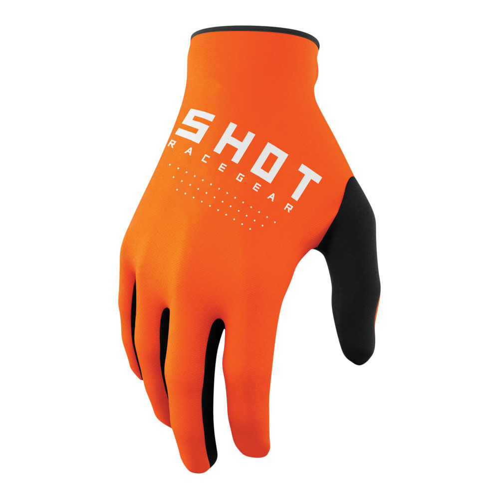 SHOT GLOVES RAW ORANGE 08