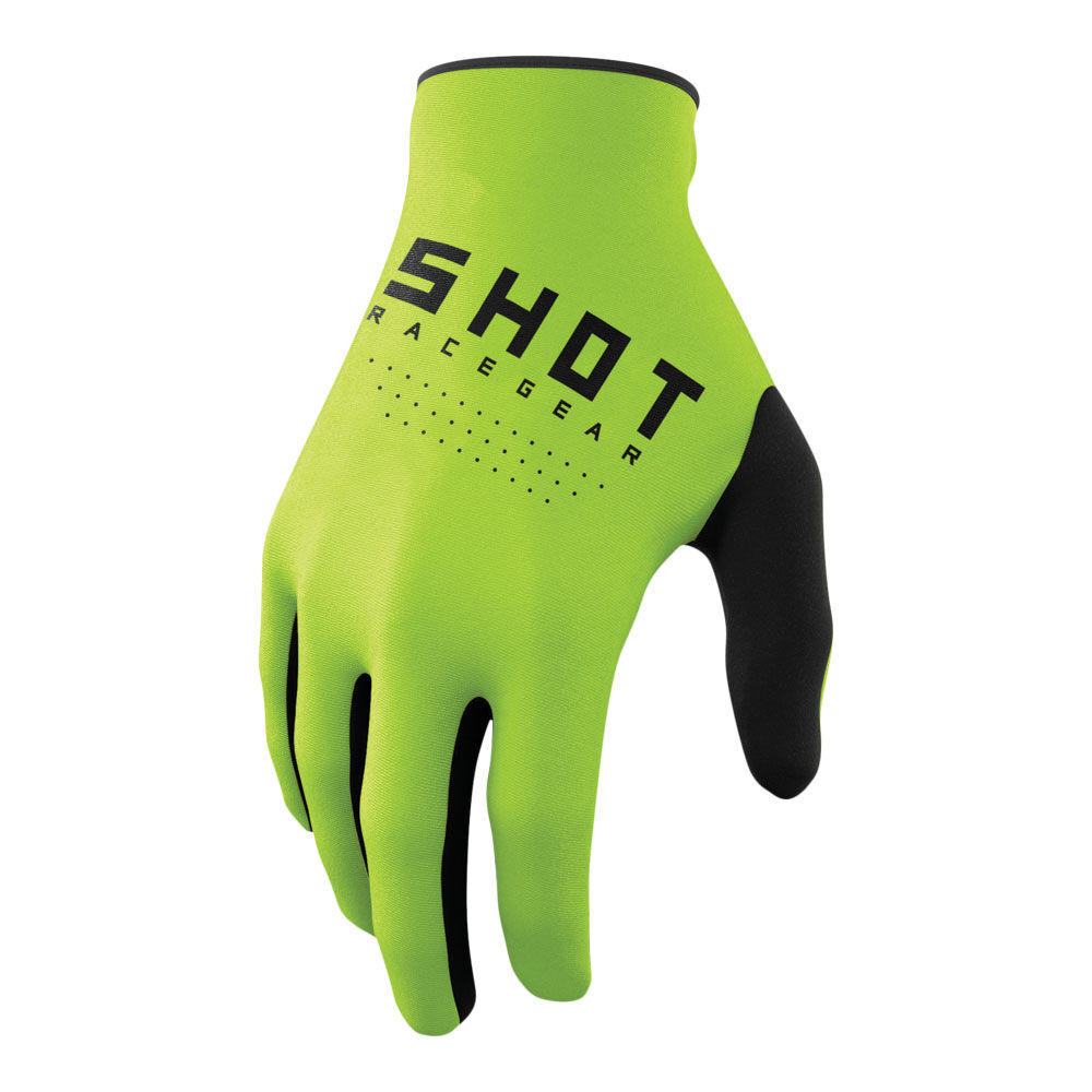 SHOT KIDS RAW GLOVES GREEN 4/5