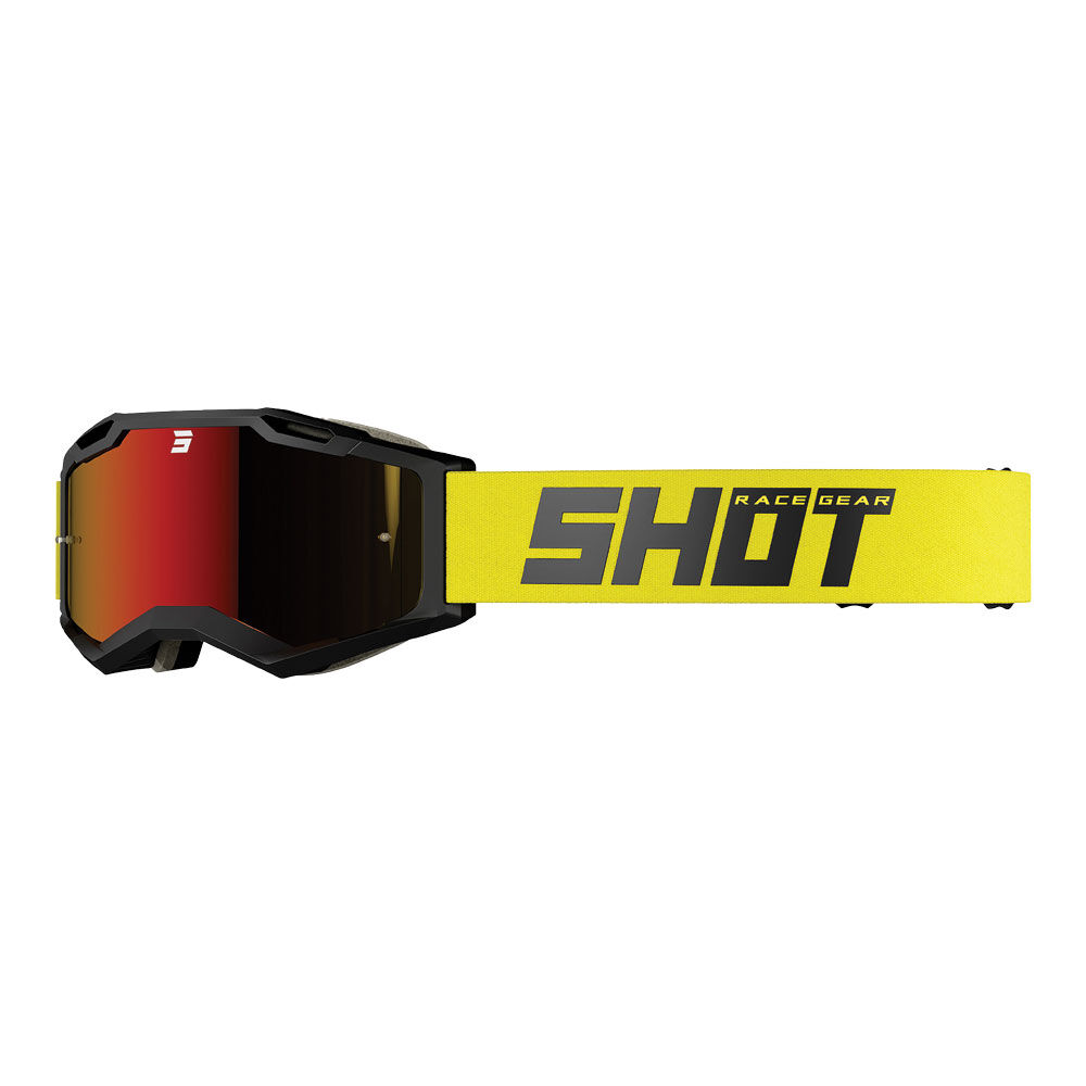 Z - SHOT IRIS 2.0 SOLID GOGGLES BLACK/YELLOW MATT