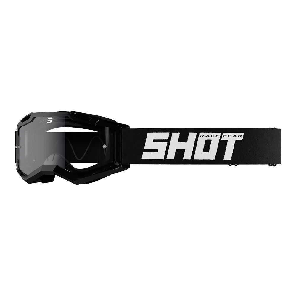 SHOT ASSAULT 2.0 ENDURO DOUBLE LENS GOGGLES SOLID BLACK