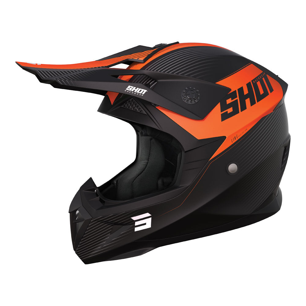 SHOT PULSE HELMET LINE ORANGE MATT XS (A08-21D1-B04-07)