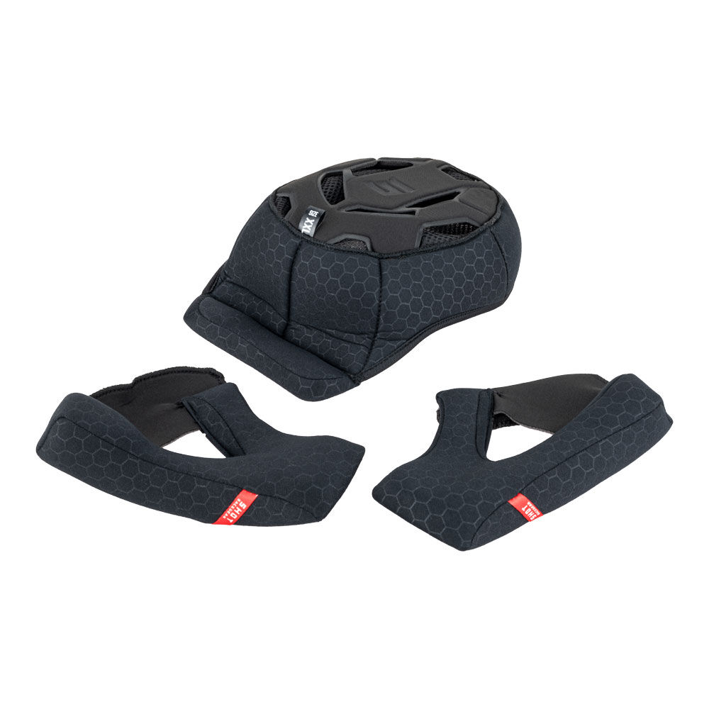 SHOT RACE HELMET LINER KIT BLACK XS