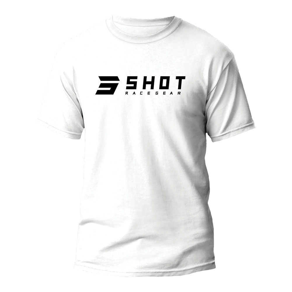 SHOT TEAM 2.0 CASUAL T-SHIRT WHITE M