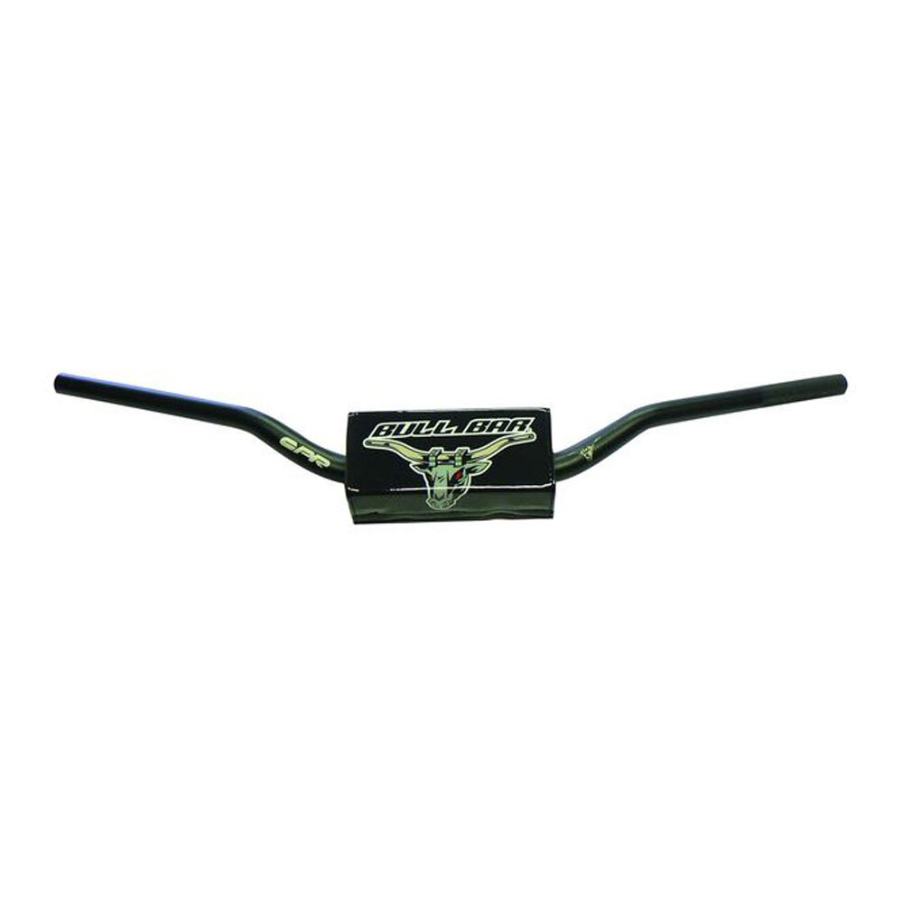 Z - BULLBAR HANDLEBAR TAPERED T6061 HI-BEND BLK(HBTK)