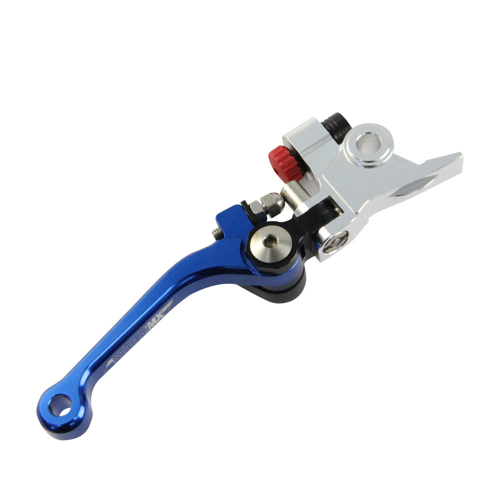 LEVER BRAKE FOLD/FLEX 14 HUSQ BLUE