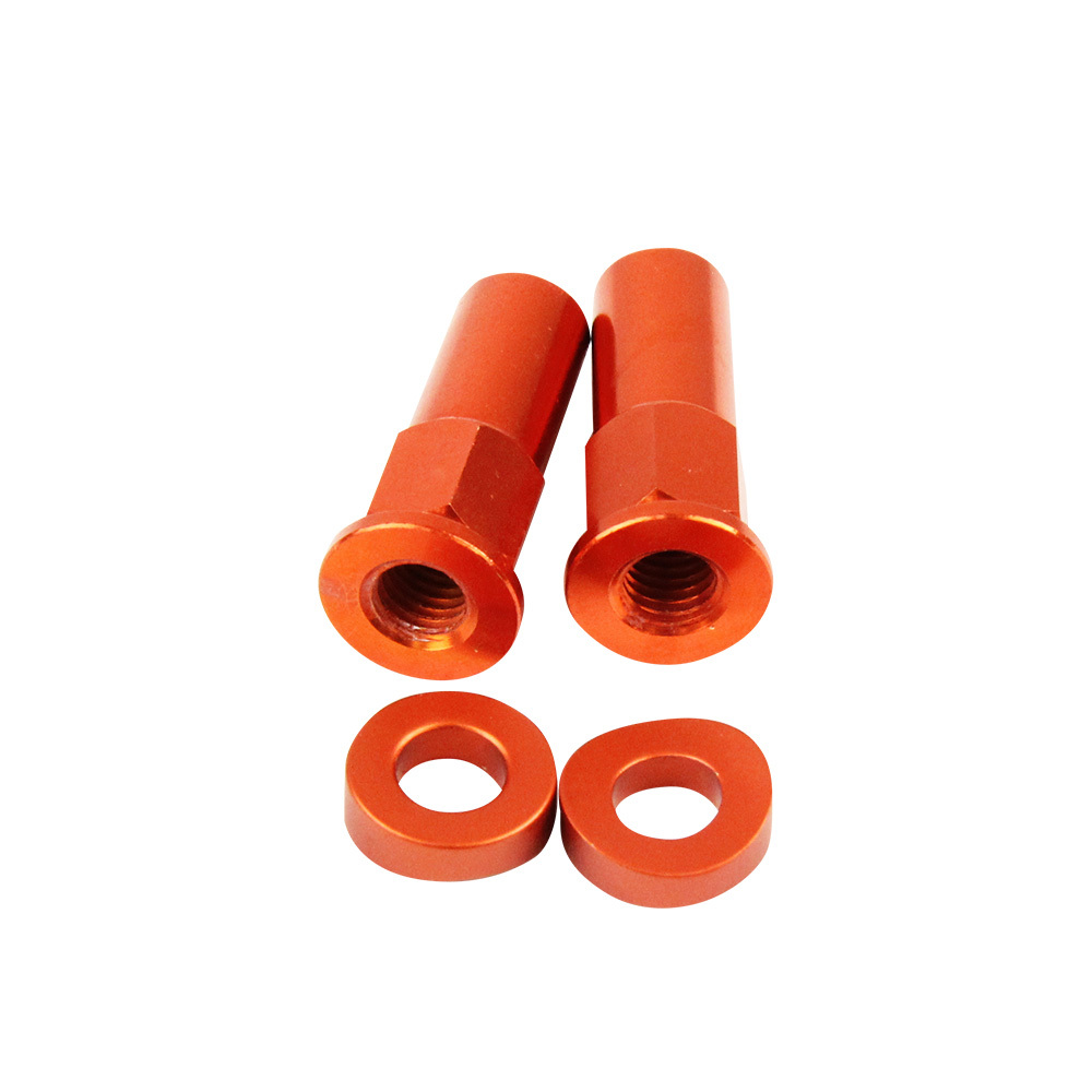 RIM LOCK NUT KIT ORANGE STATES MX