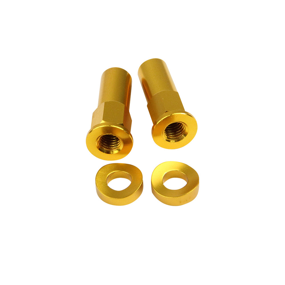 RIM LOCK NUT KIT GOLD STATES MX