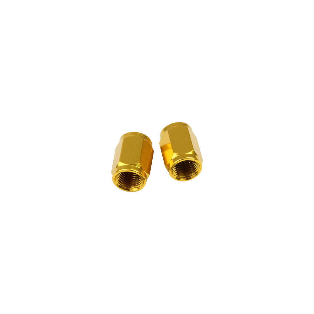 VALVE CAPS TUBE GOLD STATES MX