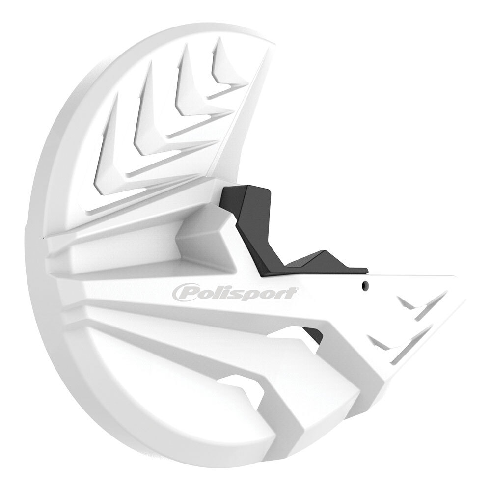 POLISPORT DISC & BOTTOM FORK PROTECTOR BETA RR 19-22 - WHITE