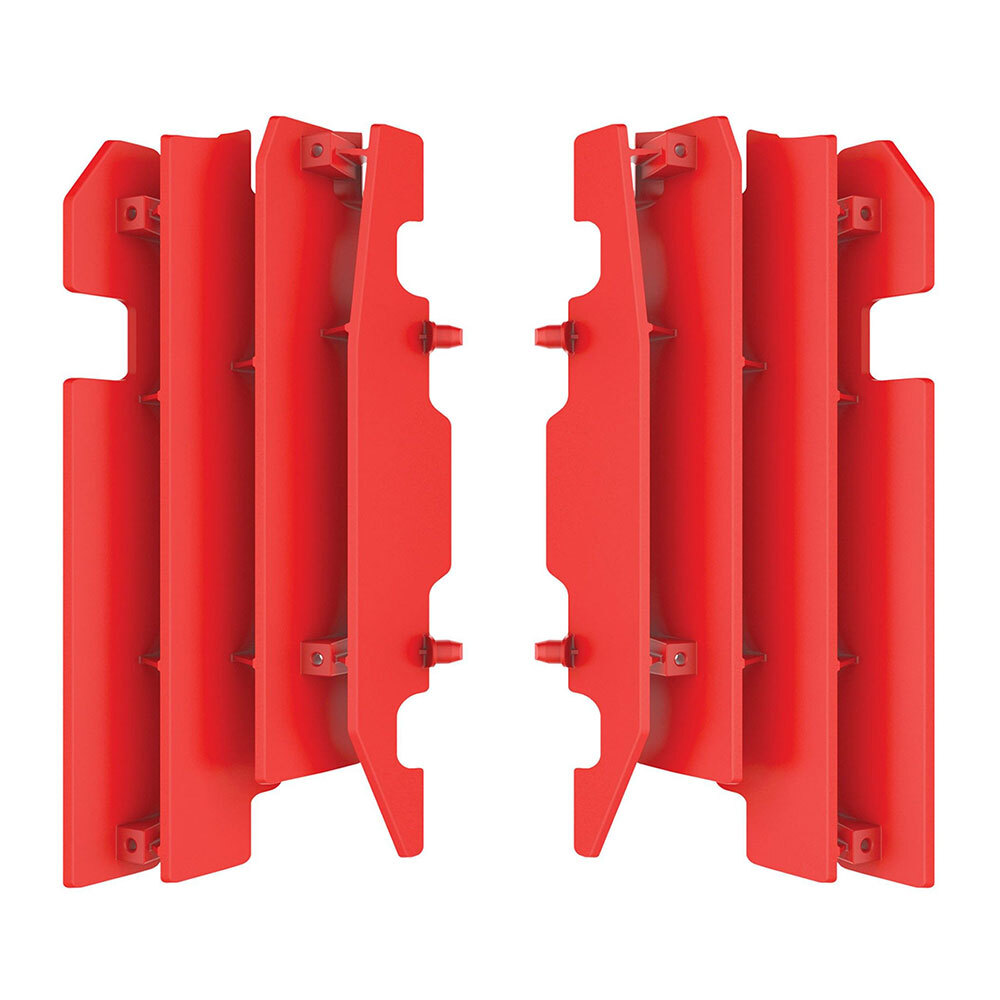 POLISPORT RAD LOUVERS HONDA CR125/250 00-04 - RED