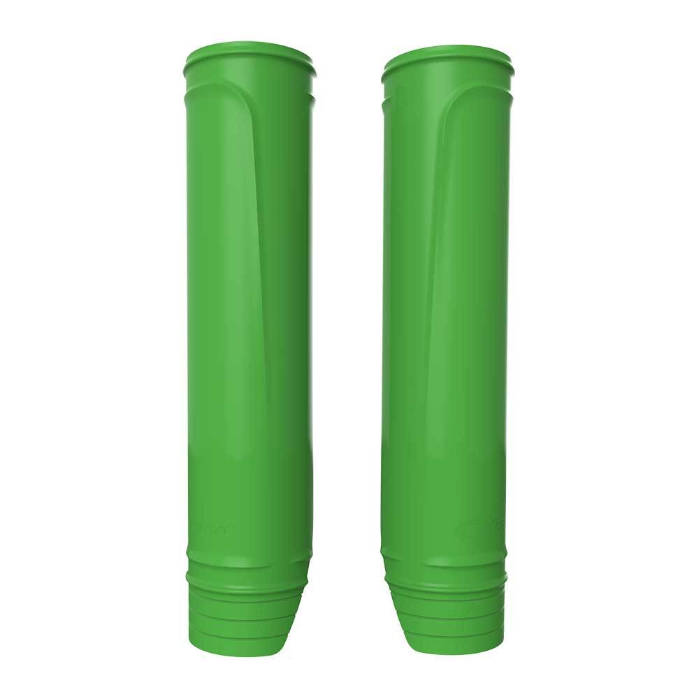 Z - POLISPORT UPPER FORK PROTECTORS UNIVERSAL - GREEN [B12]