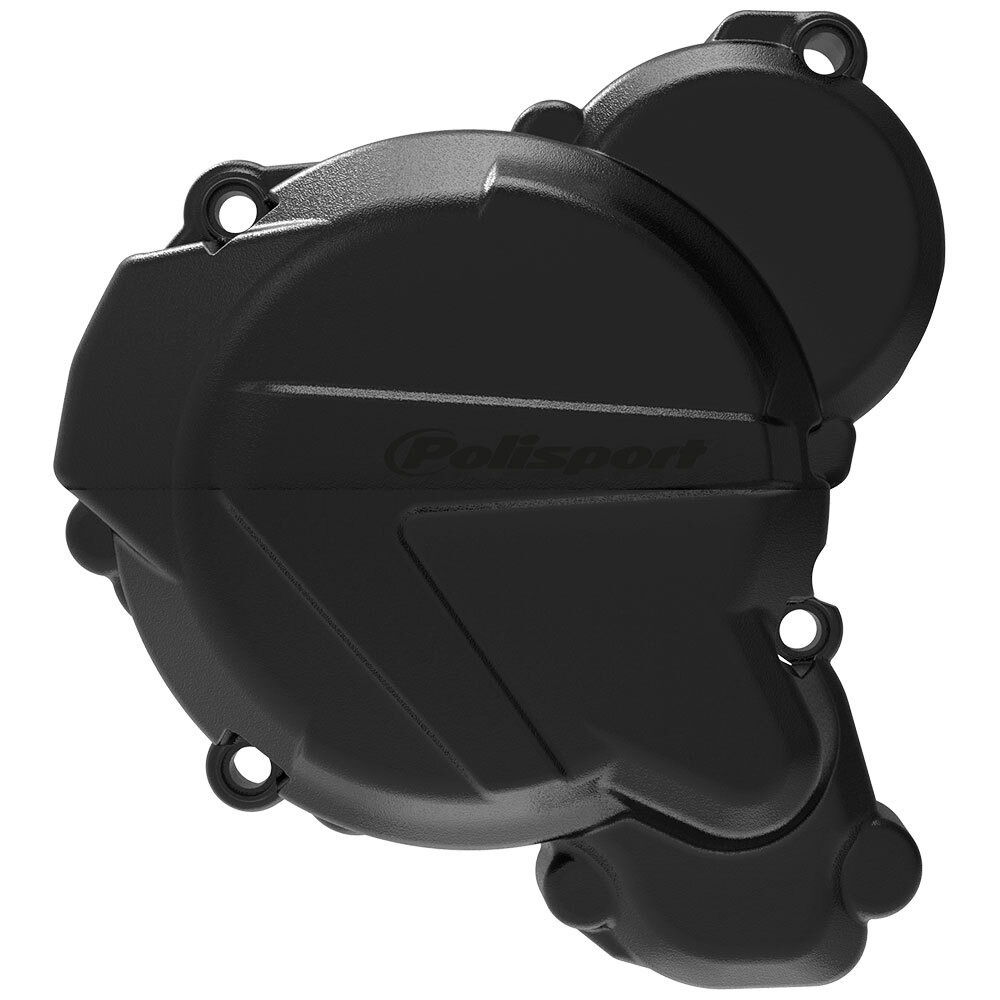 POLISPORT IGNITION COVER PROTECTOR HUSQ/KTM - BLACK