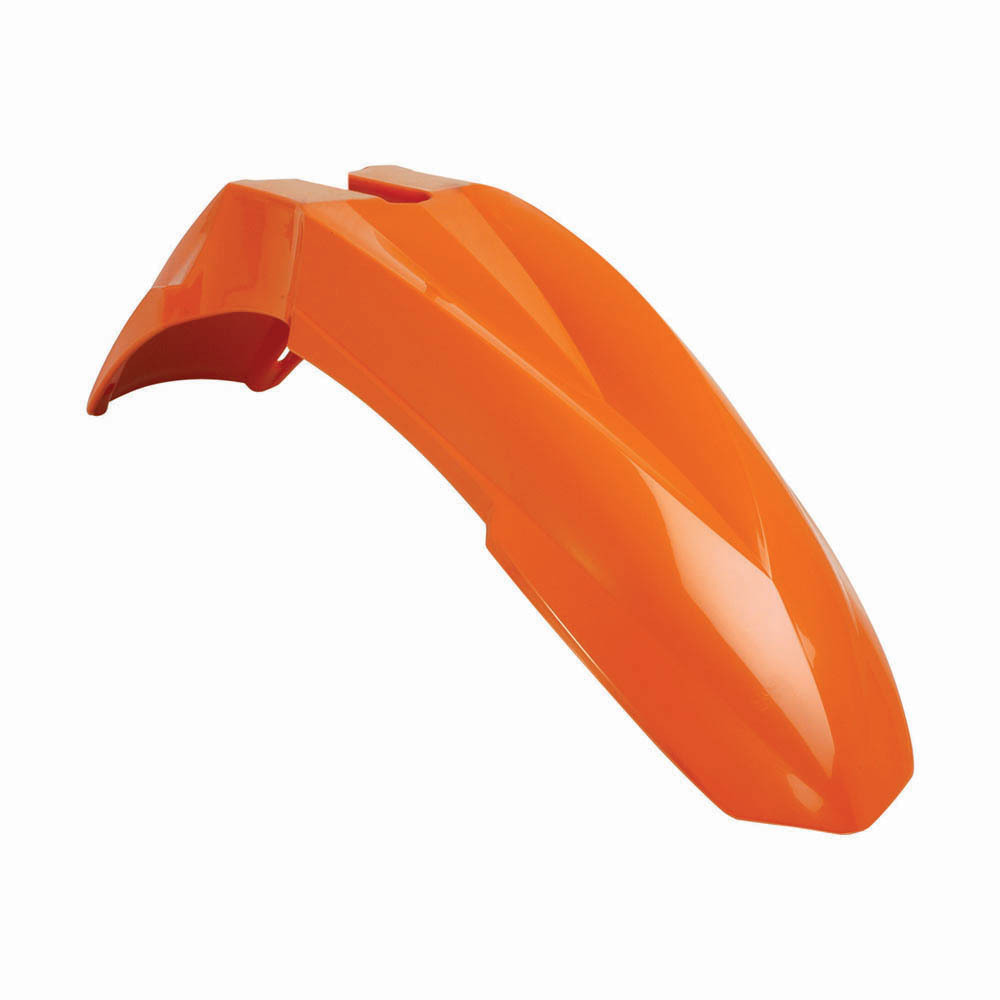 Z - POLISPORT FRONT FENDER UNIVERSAL SUPERMOTARD - ORANGE [B12]