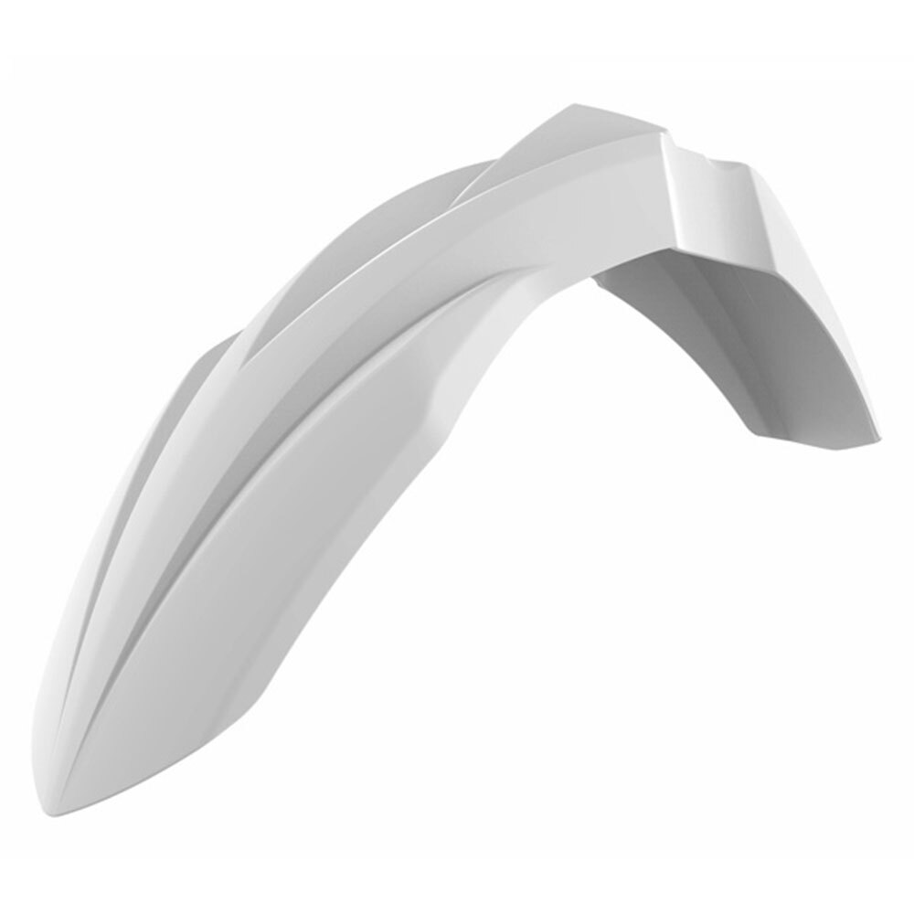 POLISPORT FRONT FENDER KAWASAKI - WHITE