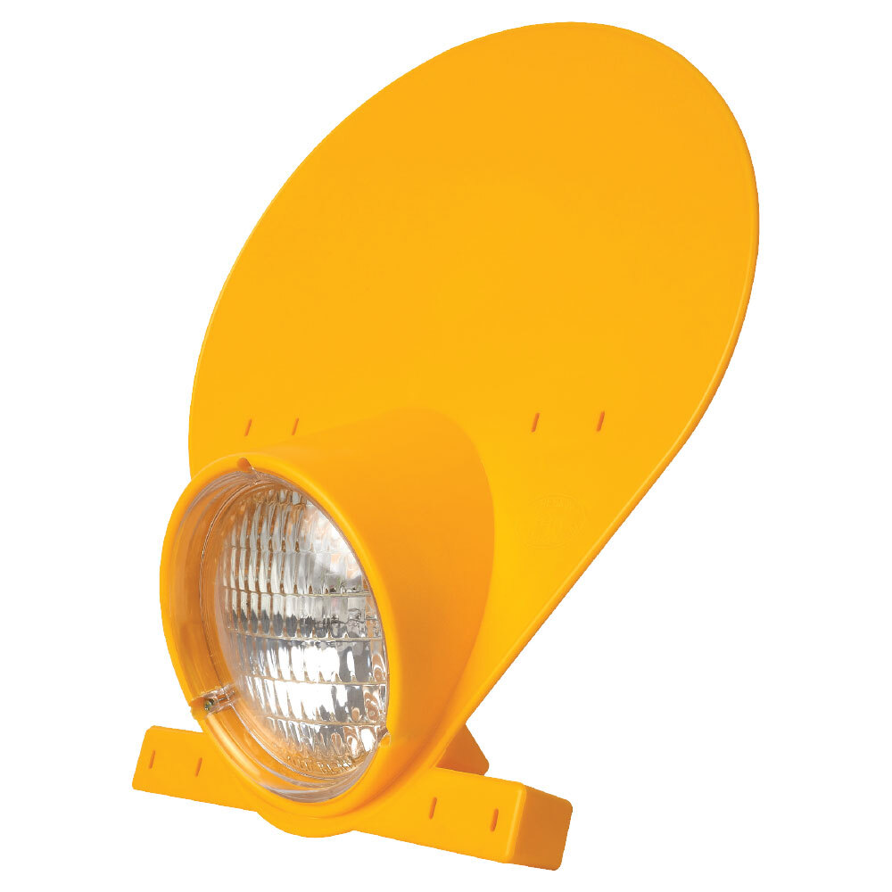 POLISPORT PRESTON PETTY HEADLIGHT N-PLATE HALOGEN DARK YELLOW (01)