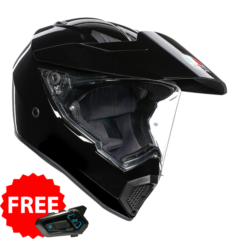 AGV AX9 - GLOSS BLACK