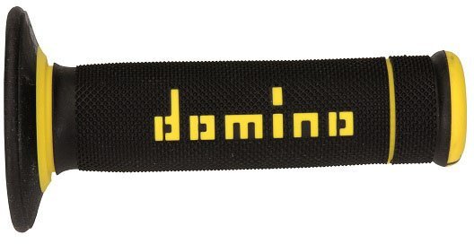 DOMINO GRIPS MX A190 SLIM BLACK YELLOW