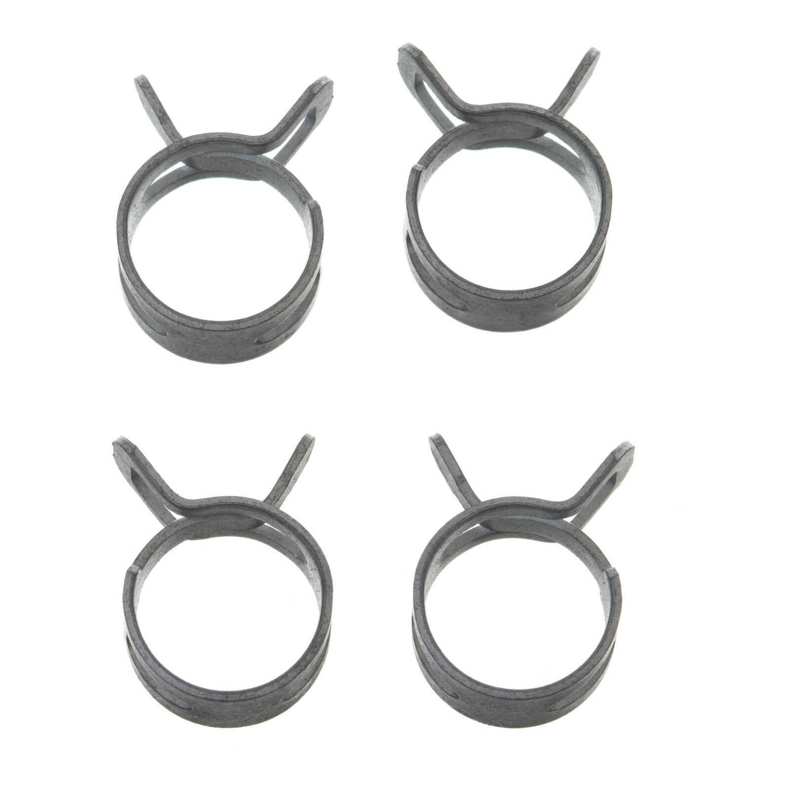 All Balls Racing Fuel Hose Clamp Kit - 12mm Band (4 Pack)