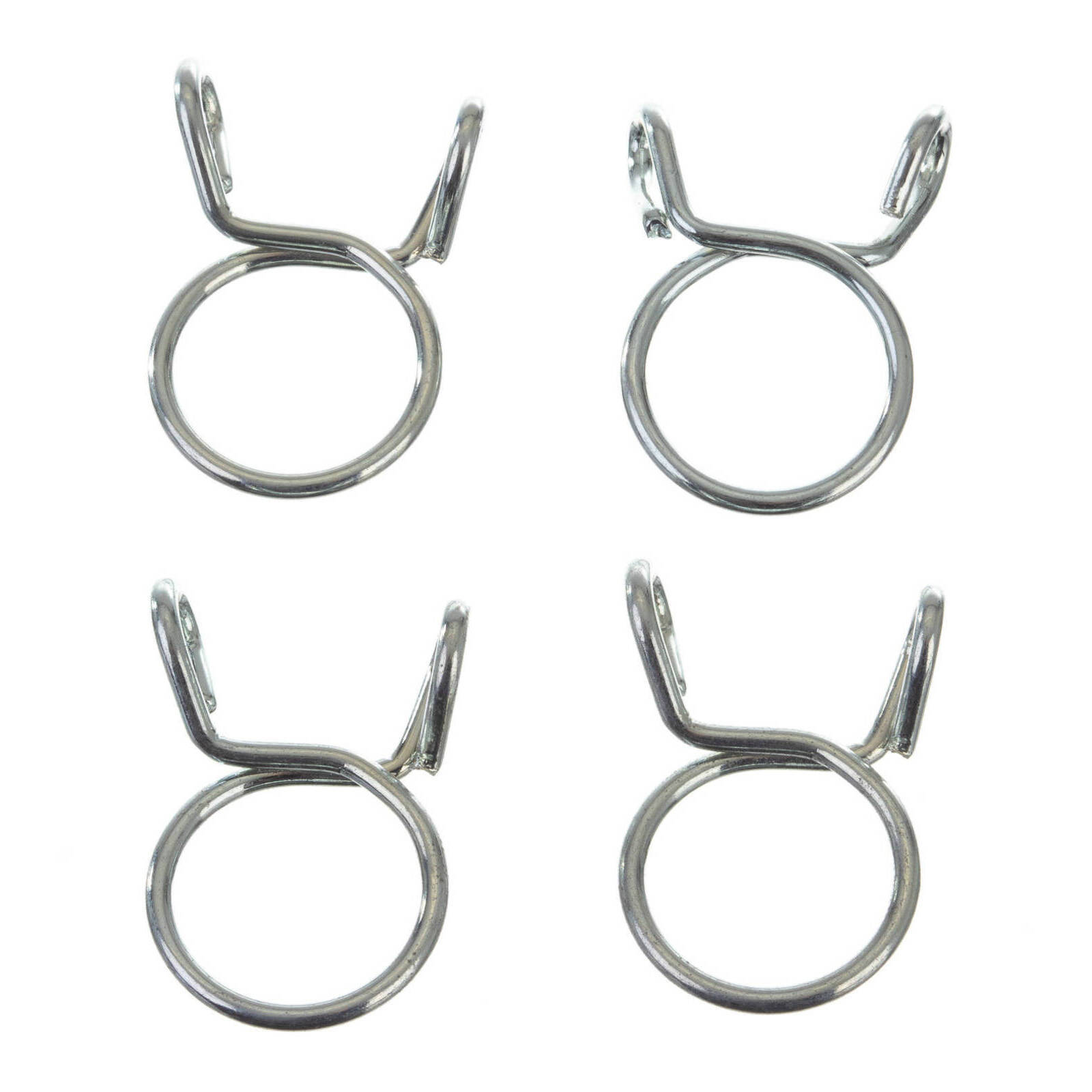 All Balls Racing Fuel Hose Clamp Kit - 14.3mm Wire (4 Pack)