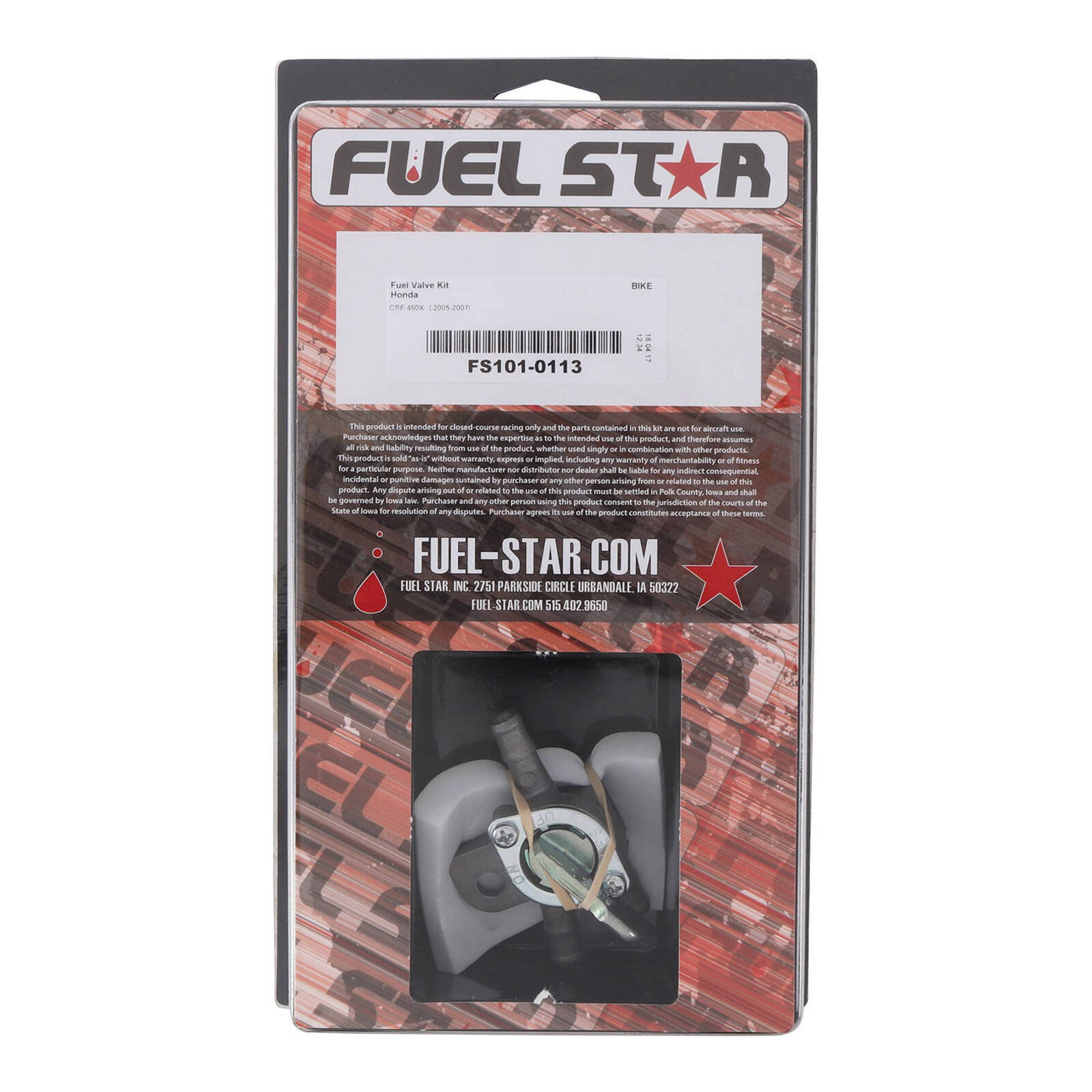 All Balls Racing Fuel Tap Kit (FS101-0113)