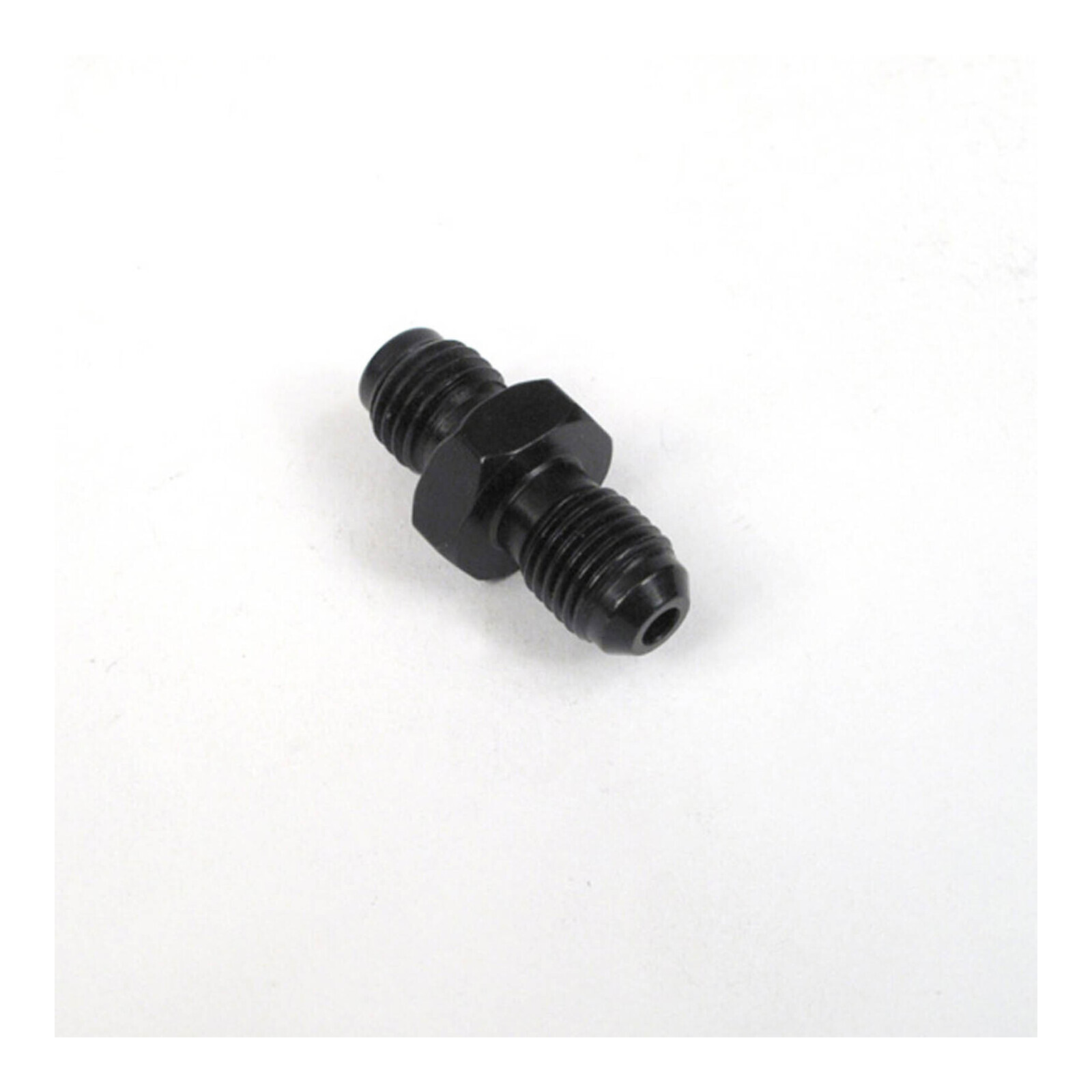 WHITES BRAKE - MALE ADAPTOR 3/8-24TPI-10mmX1.25 - STEEL BLK