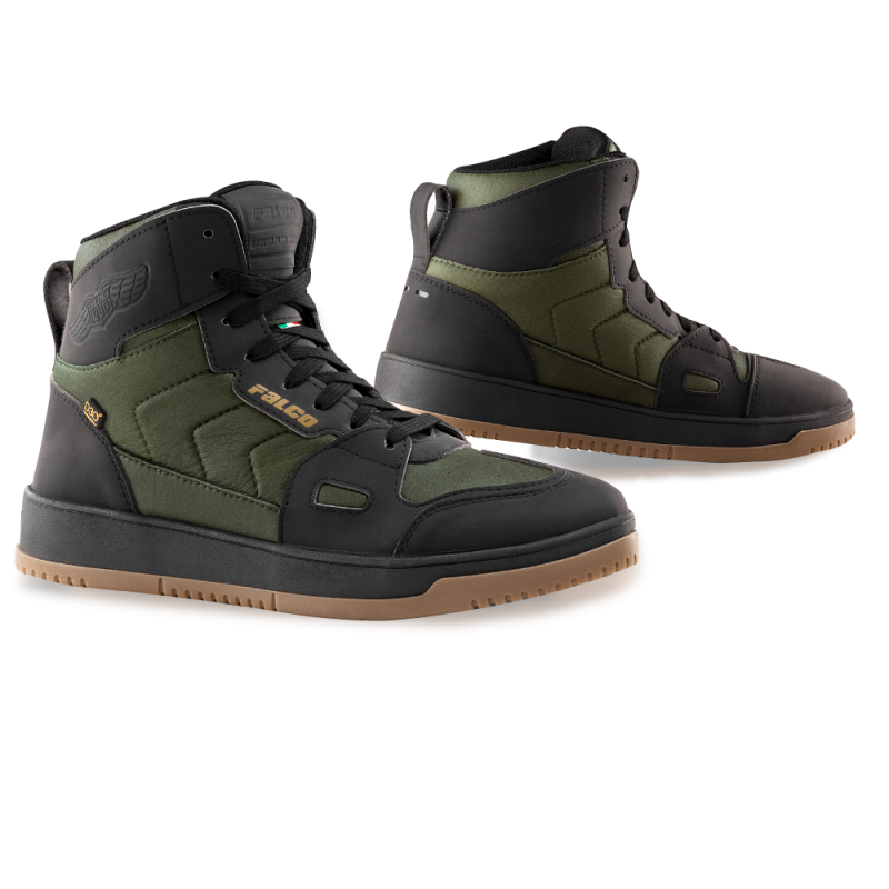 Falco Harlem Boot [Colour: Army] [Size: 42]