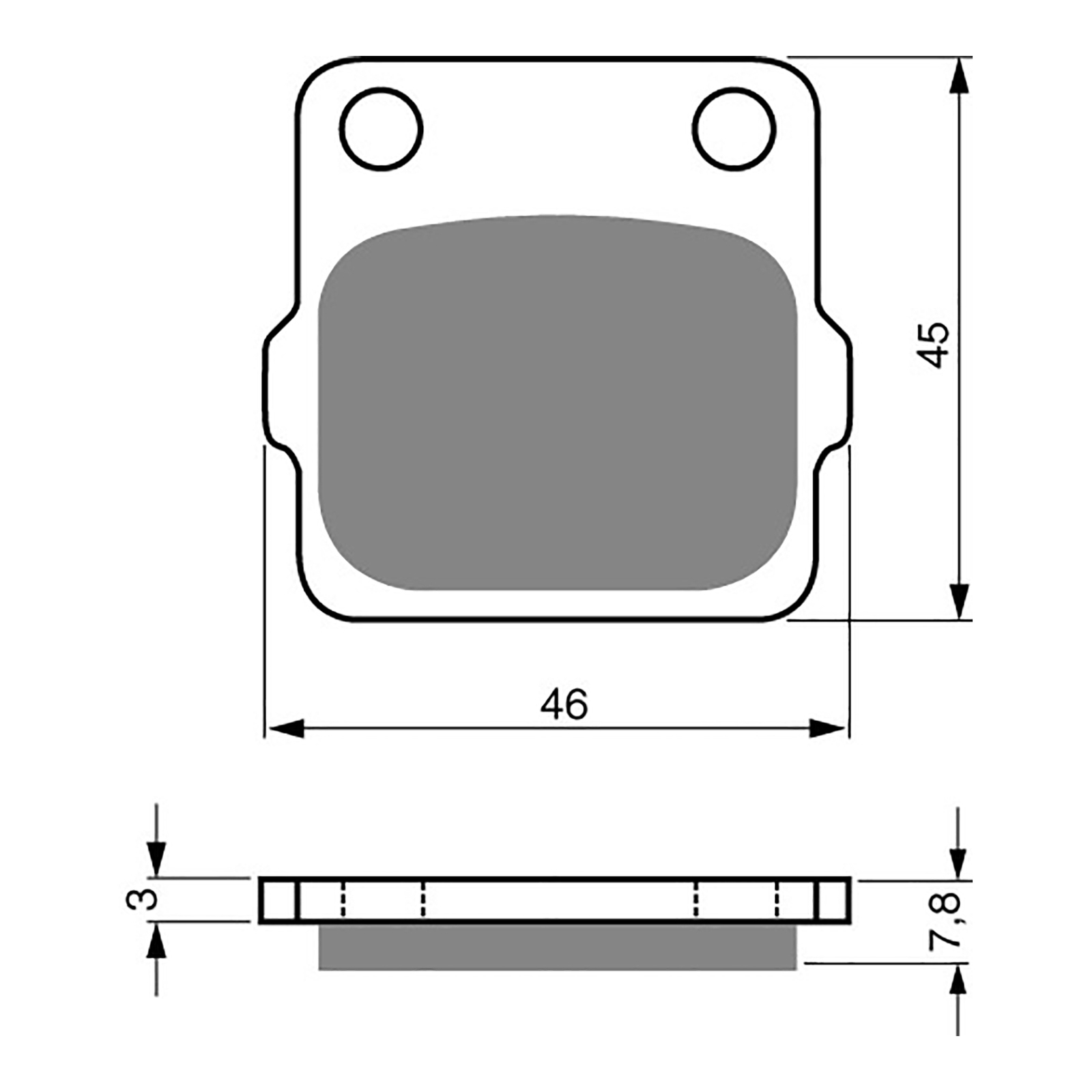 GOLDfren Brake Pads - S3 Sintered Sports