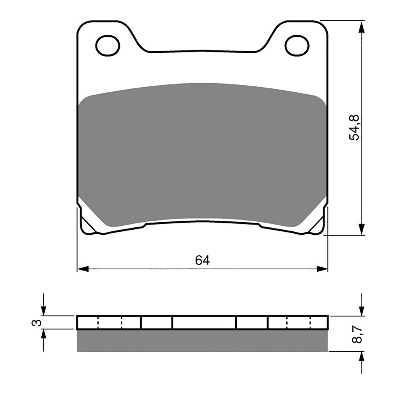 GOLDfren Brake Pads - S3 Sintered Sports