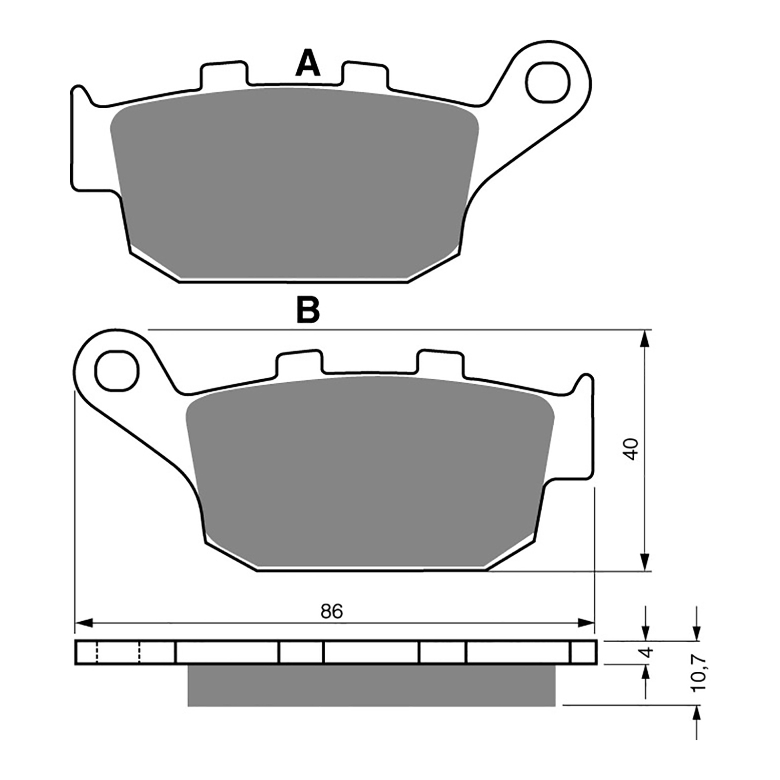 GOLDfren Brake Pads - S3 Sintered Sports