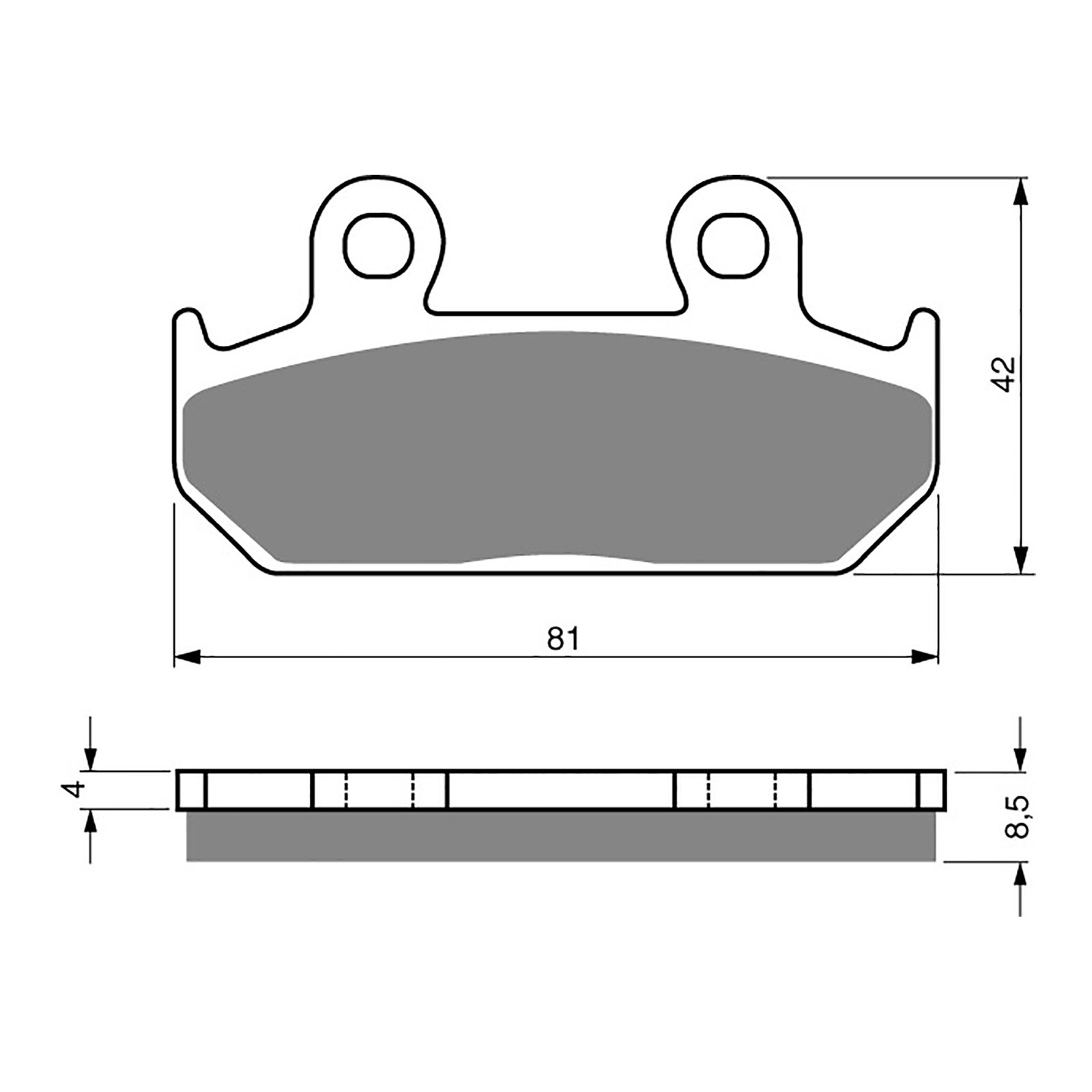 GOLDfren Brake Pads - S3 Sintered Sports