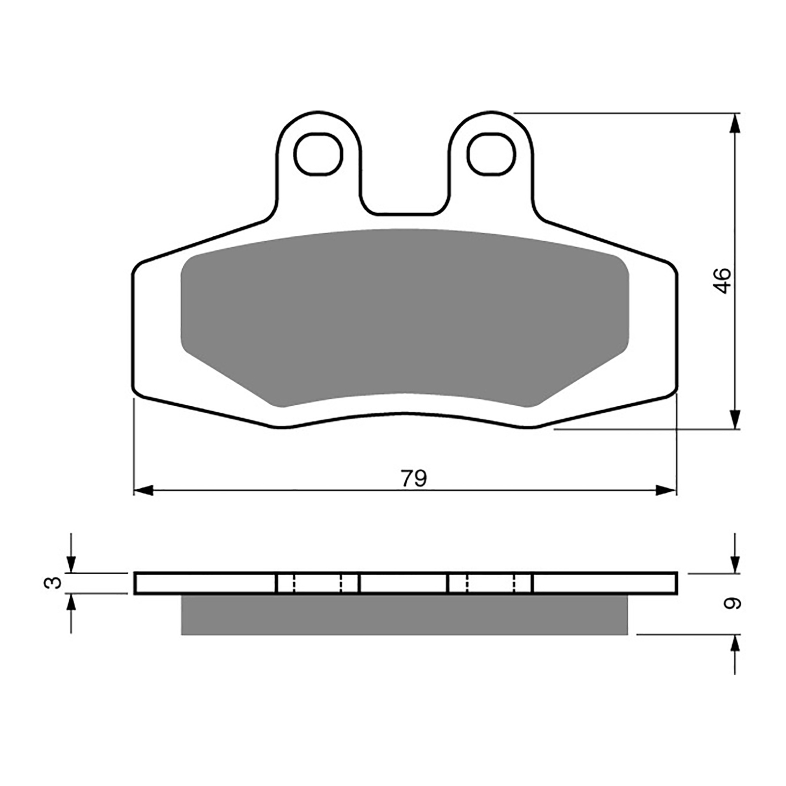 GOLDfren Brake Pads - K5 Off-Road Racing