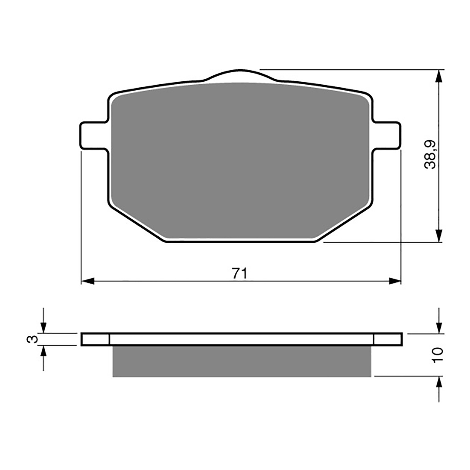 GOLDfren Brake Pads - S3 Sintered Sports