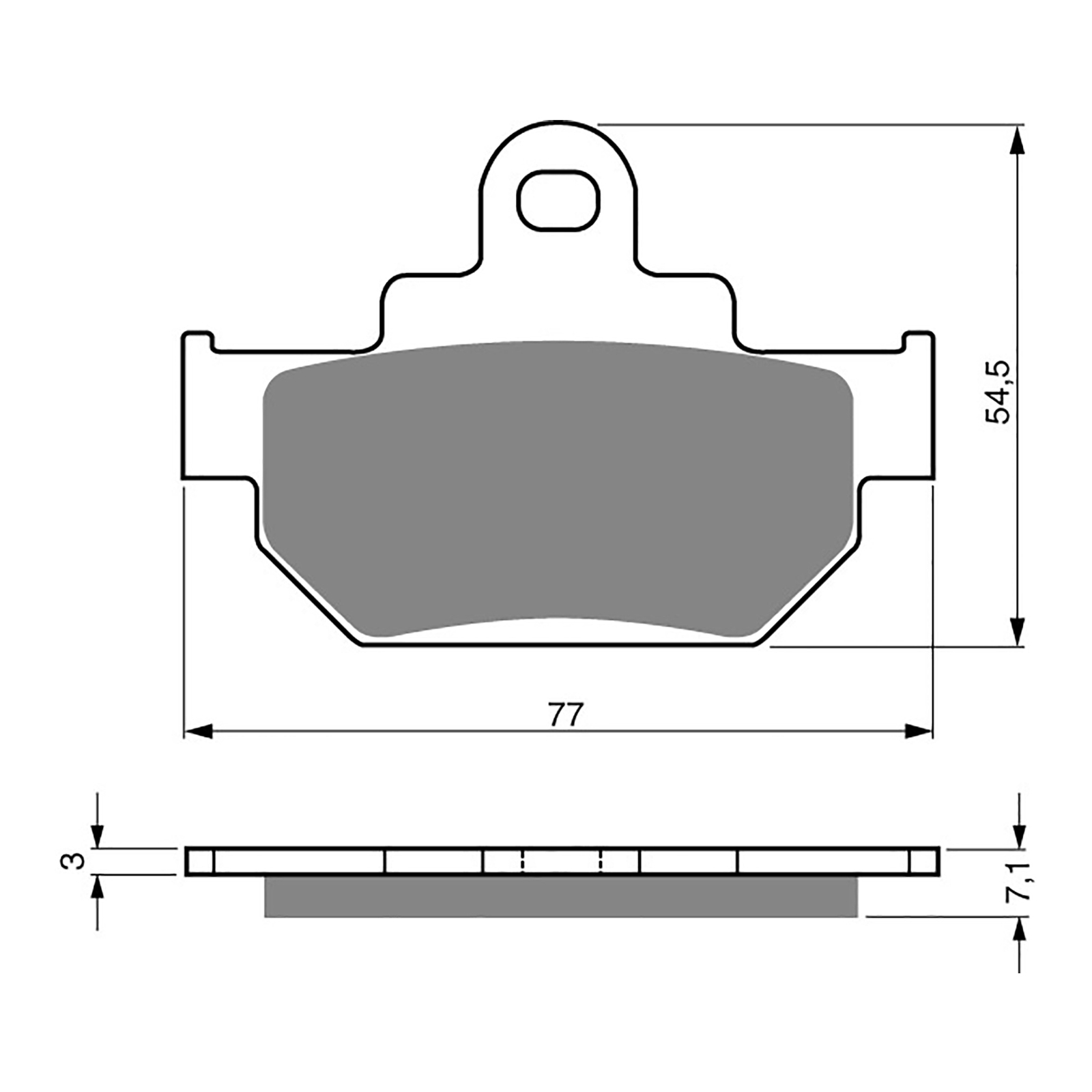 GOLDfren Brake Pads - K5 Off-Road Racing