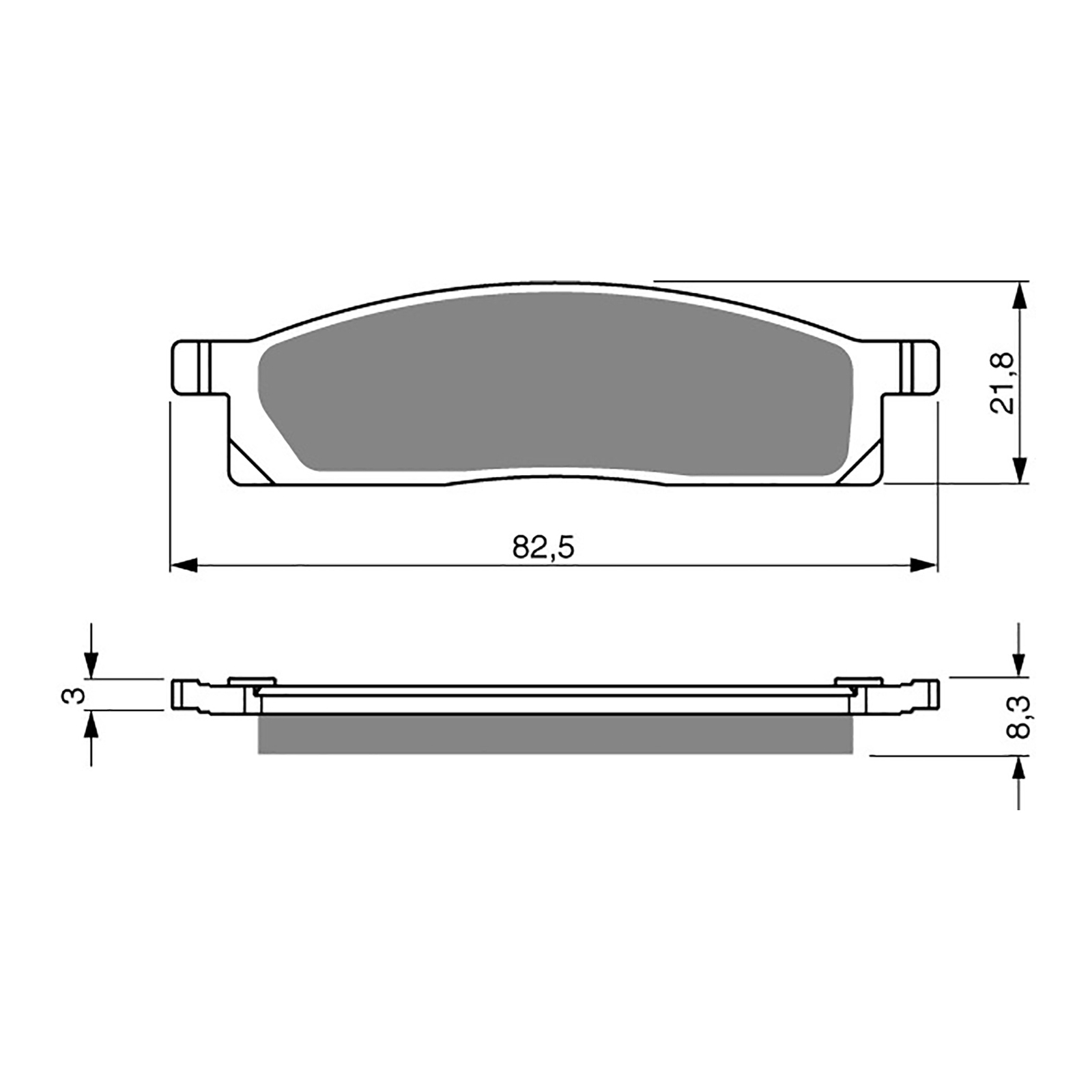 GOLDfren Brake Pads - S3 Sintered Sports