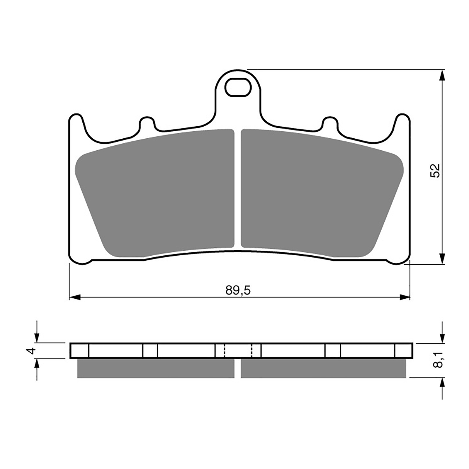 GOLDfren Brake Pads - S3 Sintered Sports