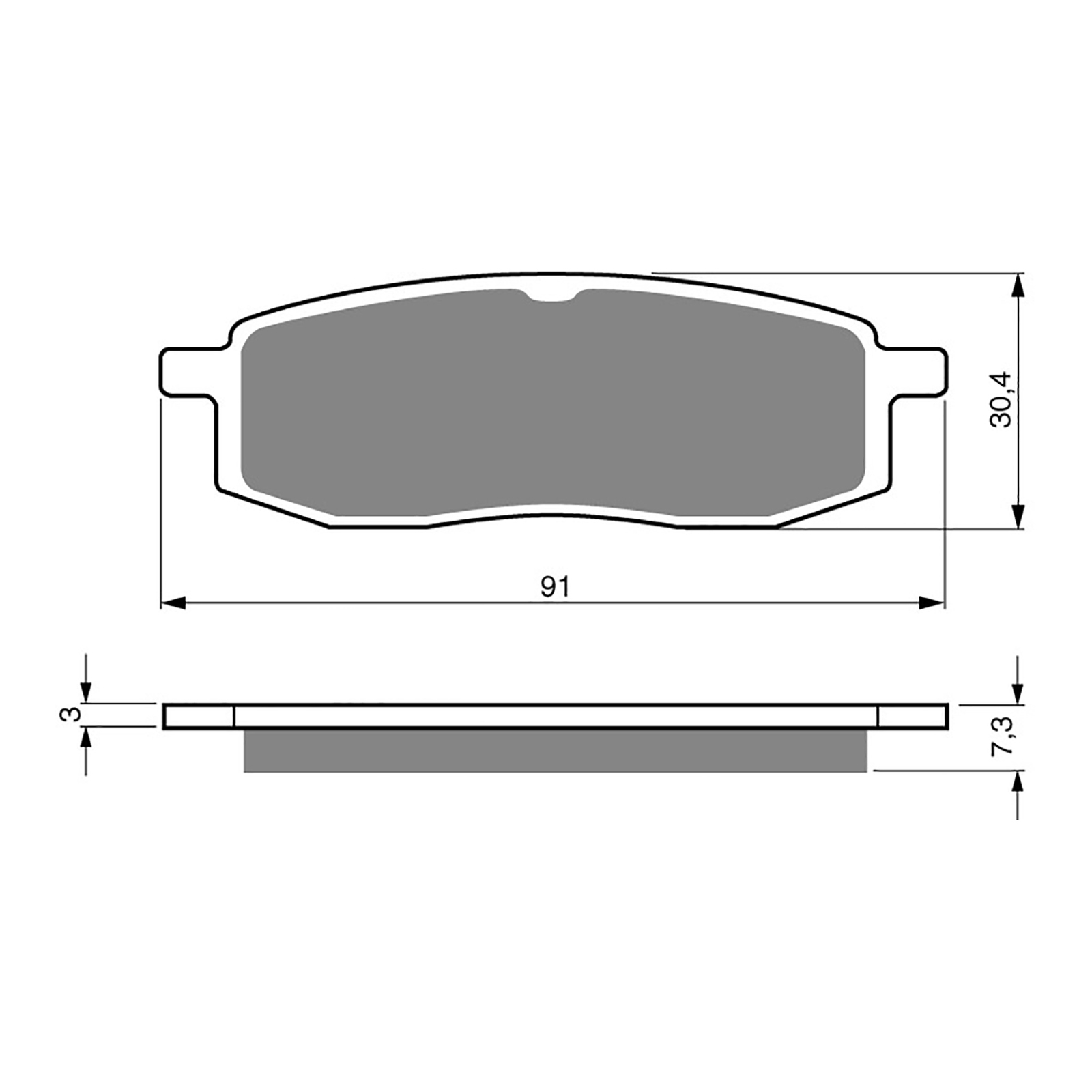 GOLDfren Brake Pads - K5 Off-Road Racing