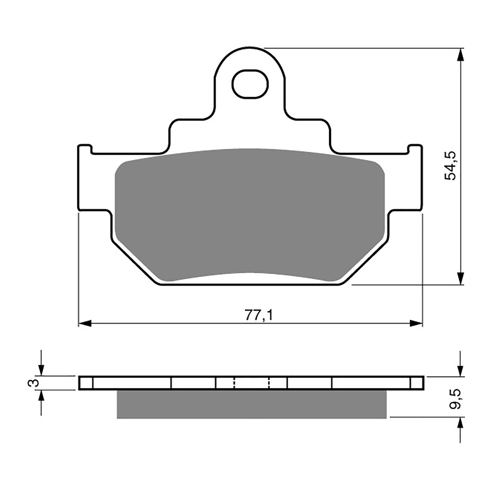 GOLDfren Brake Pads - S3 Sintered Sports