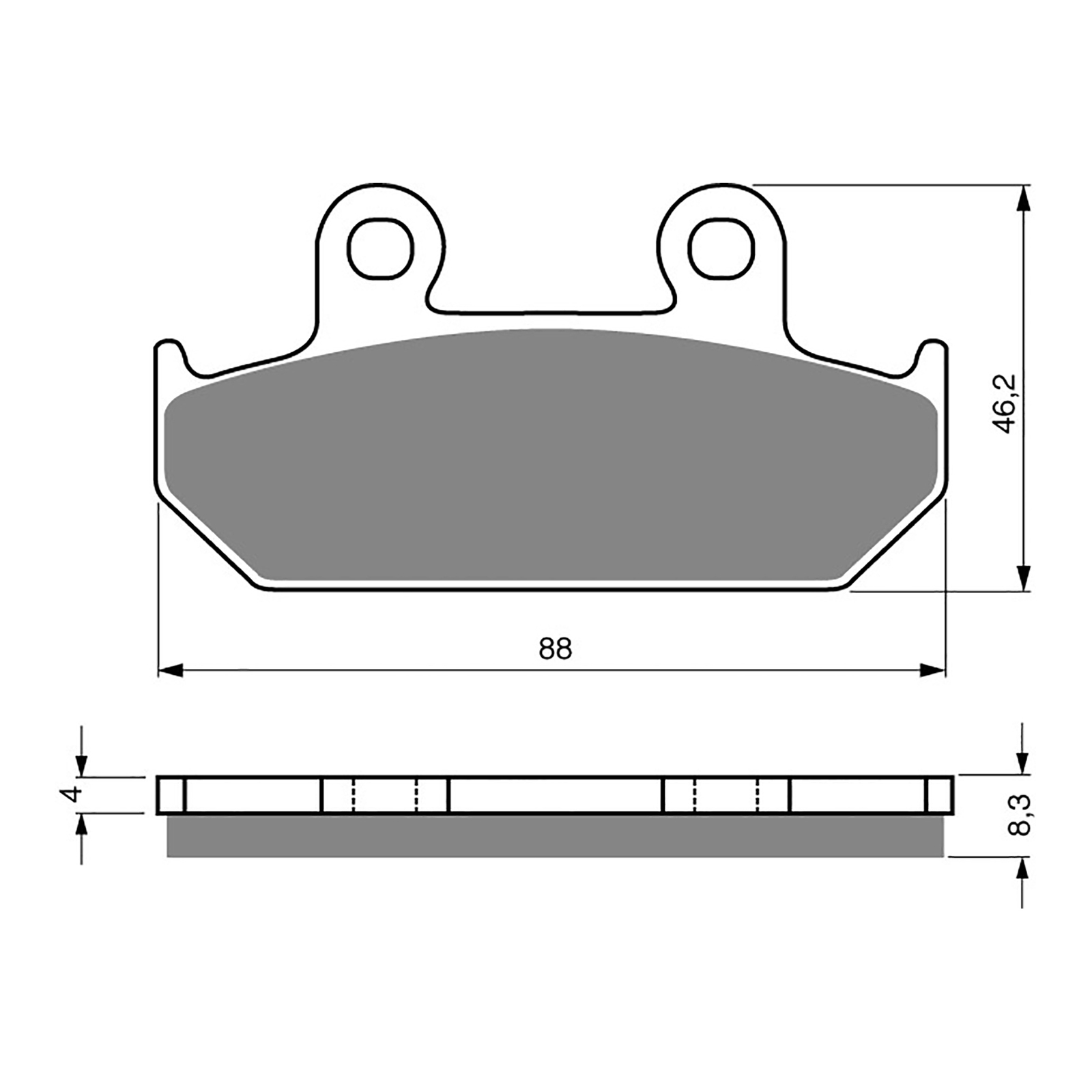 GOLDfren Brake Pads - S3 Sintered Sports