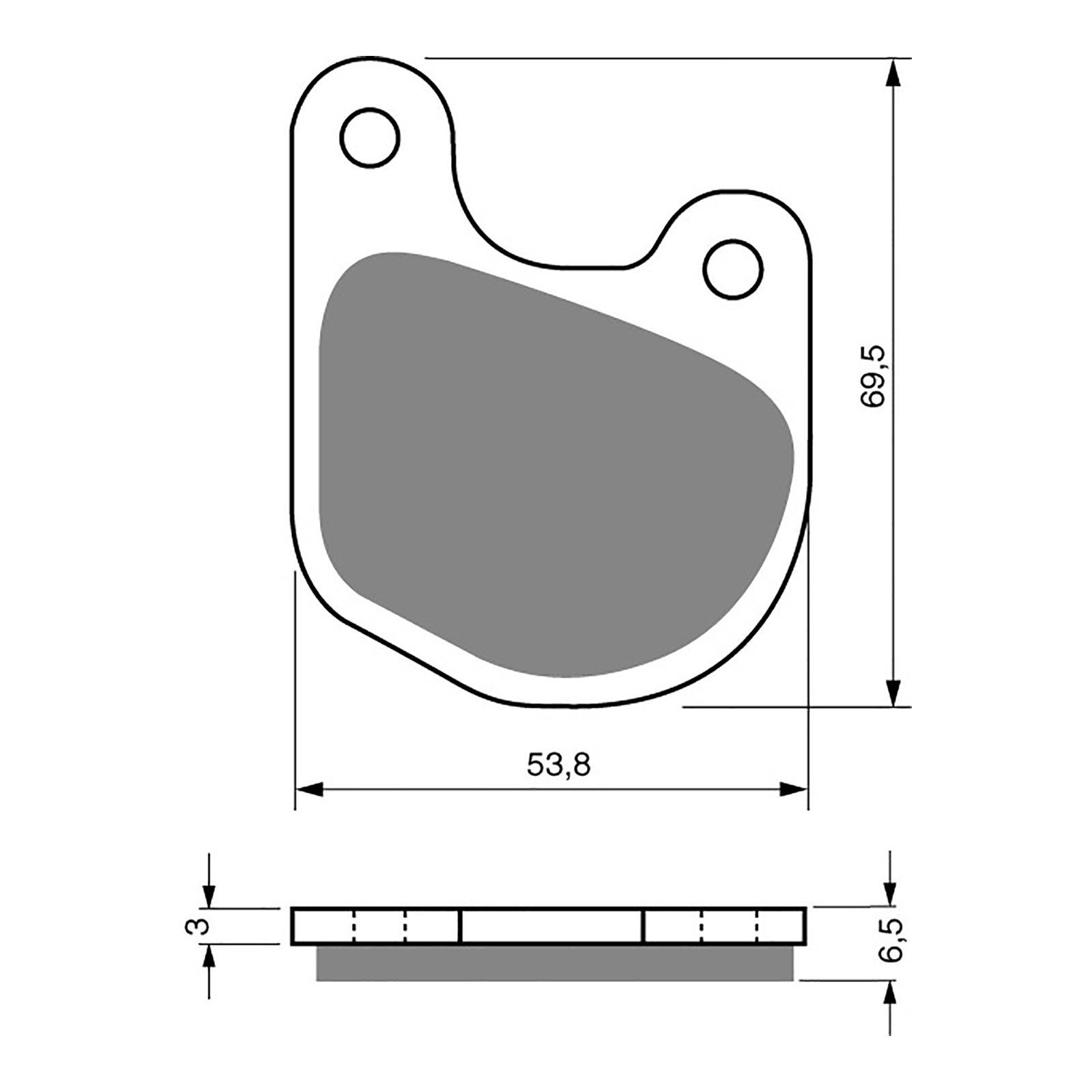 GOLDfren Brake Pads - S3 Sintered Sports