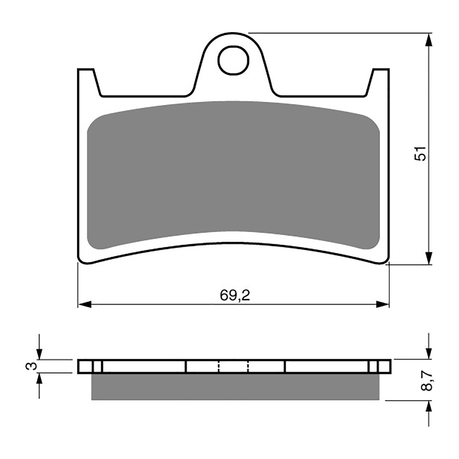 GOLDfren Brake Pads - S3 Sintered Sports