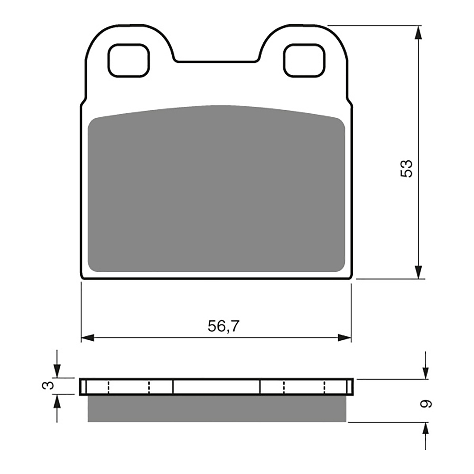 GOLDfren Brake Pads - S3 Sintered Sports