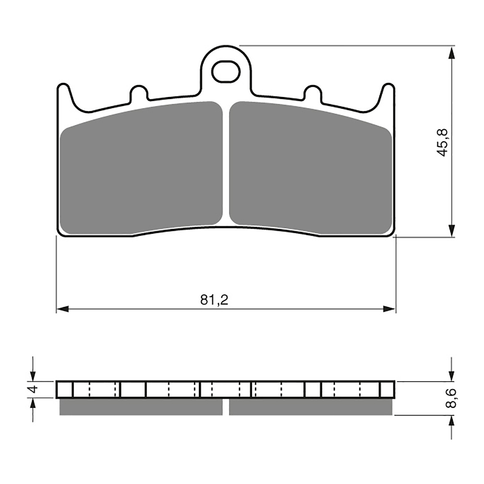 GOLDfren Brake Pads - S3 Sintered Sports